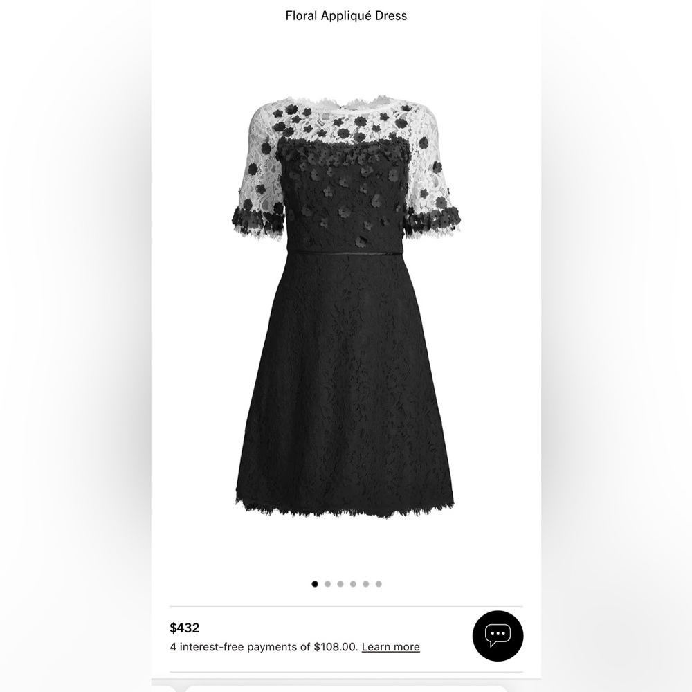 Shani dress, size 16. Purchased at Saks for $432.